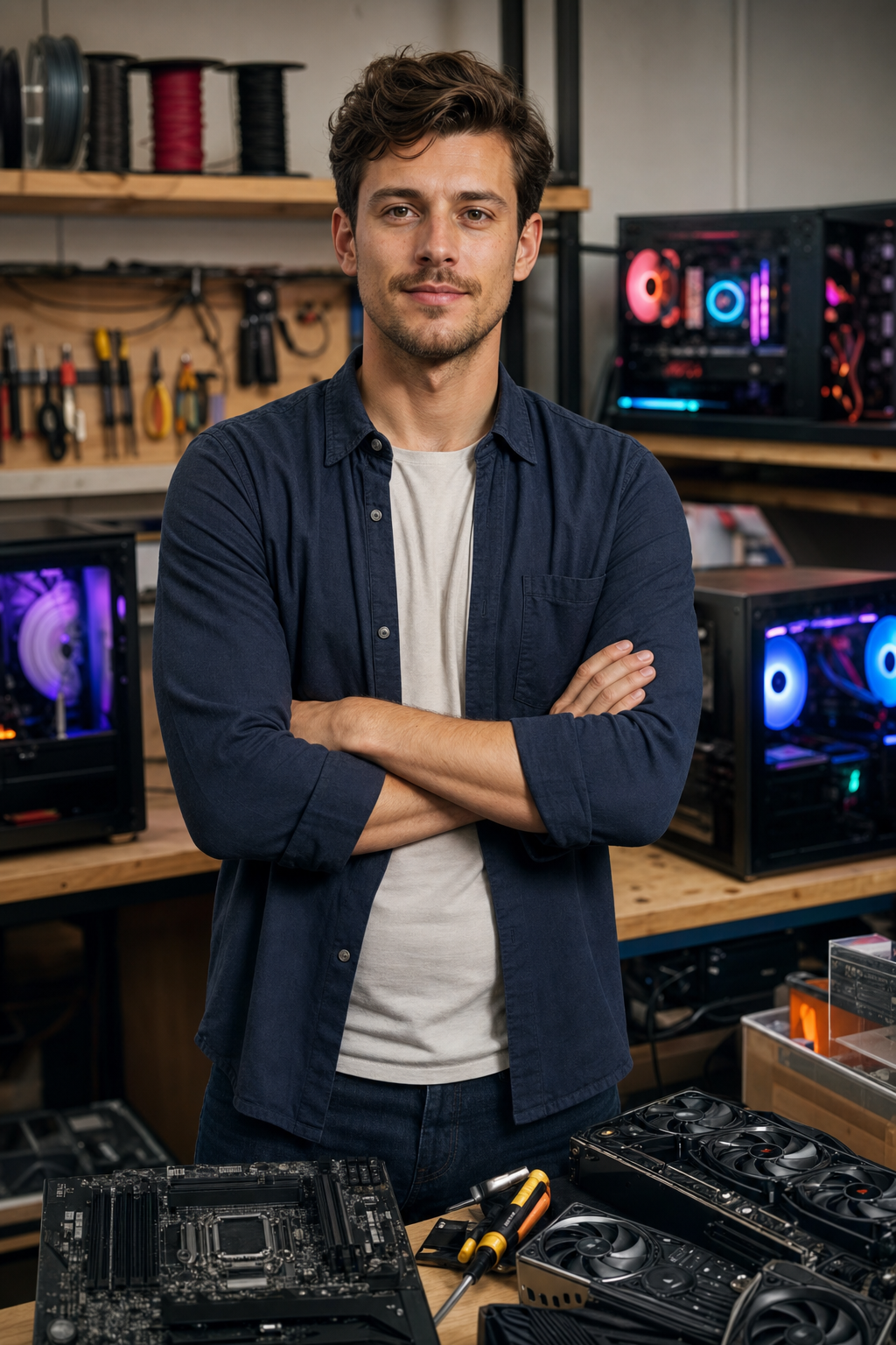 Lucas Chevalier, fondateur de Ventirad